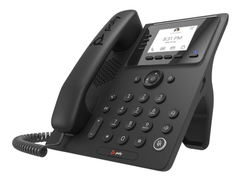 Poly : CCX 350 MEDIA PHONE TEAMS POE MICROSOFT TEAMS POE