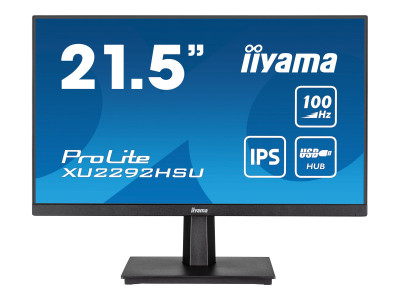 Iiyama : 21IN ULTRA MINCE 1920X1080 16:9 100HZ 04MS 1000:1 1XHDMI/1XDISPL