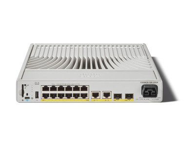 Cisco : CATALYST 9000 COMPACT SWITCH 12-PORT POE+ 240W HVDC ESS