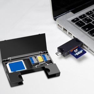 LogiLink Lecteur de cartes USB 3.2 Gen1, avec rangement