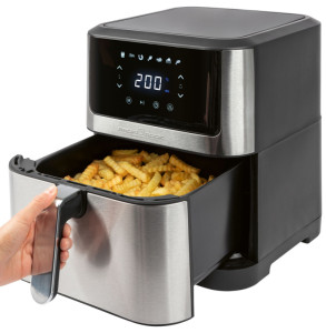PROFI COOK Heißluft-Fritteuse PC-FR 1269 H, 8 Liter, schwarz