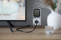 Compteur de consommation d'énergie ANSMANN APM2, blanc Compteur de consommation d'énergie ANSMANN APM2, blanc