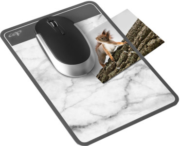 CEP Tapis de souris mineral, gris / marbre gris