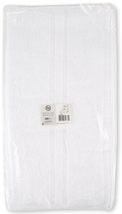 HYGOSTAR Handtuch, 500 x 1.000 mm, aus Baumwolle, weiß