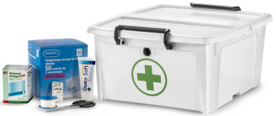 CEP Boîte à pharmacie HW 698 - 1ers secours, 20 litres