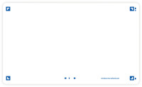 Fiches Oxford Flash 2.0, 75 x 125 mm, vierges, bleues