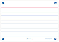 Fiches Oxford Flash 2.0, 105 x 148 mm, bleu marine