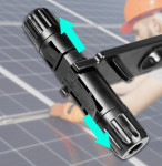 Jeu de clés d'installation LogiLink pour connecteurs de câbles solaires MC4