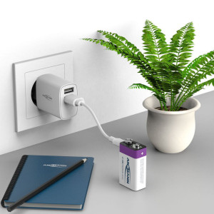 ANSMANN Li-Ion Akku E-Block mit USB-C Kupplung