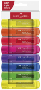 FABER-CASTELL Textmarker TEXTLINER 1546, 8er Kartonetui