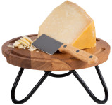 APS Support de buffet WAVE, hauteur: 95 mm, noir APS Support de buffet WAVE, hauteur: 95 mm, noir