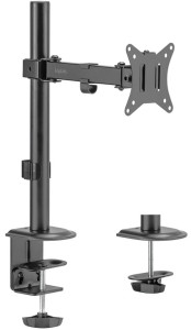 Bras d'écran LogiLink, longueur : 376 mm, noir