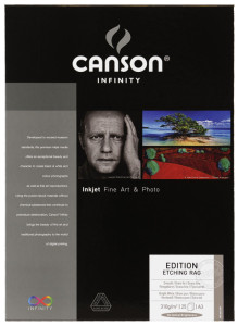 CANSON INFINITY Papier photo Edition Etching Rag, 310 g/m2