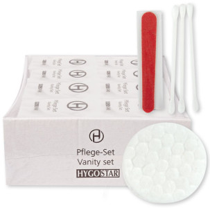 HYGOSTAR Set de cosmétique, 5 pièces, emballage individuel