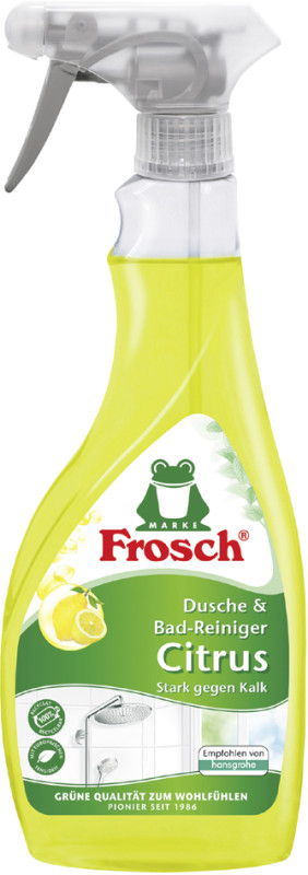 Frosch Dusche- & Badreiniger Citrus, 500 ml Sprühflasche