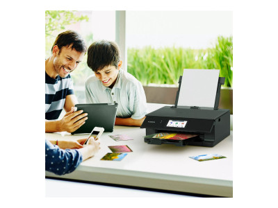 Canon : PIXMA TS8750 BLACK A4/A5/B5 4800X1200DPI 446X213X485 BORDERL