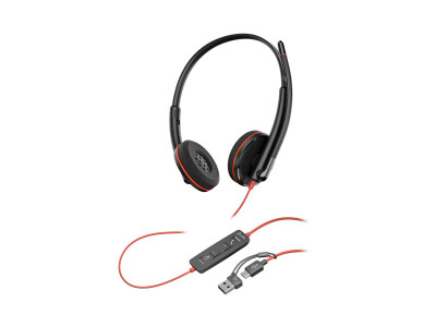 Poly : POLY BW 3220 USB-C HS +USB-C/A (BULK)
