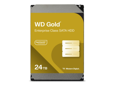 Western Digital : 24TB GOLD 512 Mo 3.5IN SATA 6GB/S 7200RPM