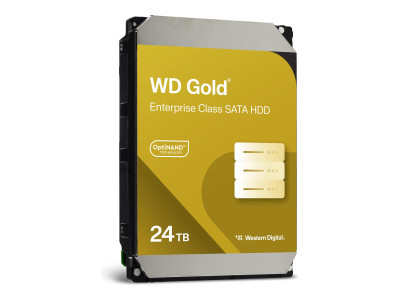 Western Digital : 24TB GOLD 512 Mo 3.5IN SATA 6GB/S 7200RPM