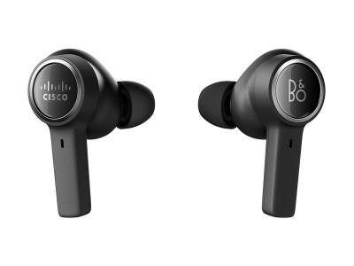 Cisco : BO CISCO 950 TRUE WIRELESS IN-EAR. USB-A cable - BLACK