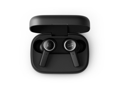 Cisco : BO CISCO 950 TRUE WIRELESS IN-EAR. USB-A cable - BLACK