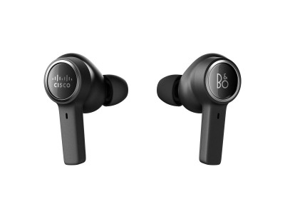 Cisco : BO CISCO 950 TRUE WIRELESS IN-EAR. USB-A cable - BLACK