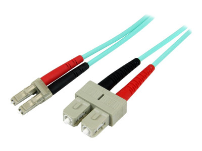 Startech : FIBER OPTIC cable - 10 GB AQUA - MULTIMODE DUPLEX 50/125 - LSZH