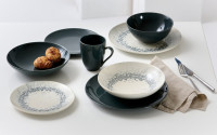 Assiette creuse Ritzenhoff & Breker « CECINA GREY », 210 mm Assiette creuse Ritzenhoff & Breker « CECINA GREY », 210 mm
