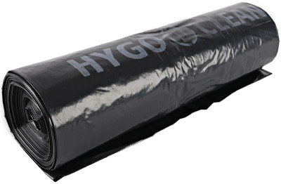 HYGOCLEAN Sac poubelle, 240 litres, en LDPE, noir