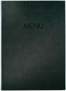 sigel Chemise pour carte de menu 