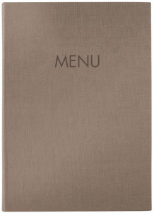 sigel Chemise pour carte de menu 