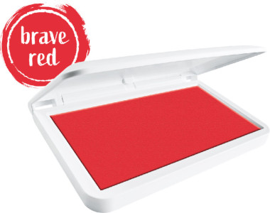 COLOP Tampon encreur MAKE 1, 90 x 50 mm, brave red