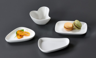 Ritzenhoff & Breker Dipschale GUSTO Herzform, weiß