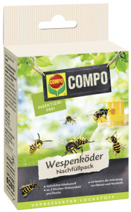 COMPO Wespenfallen-Köder, 2er Nachfüllpack