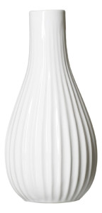 Ritzenhoff & Breker Vase SANREMO, 150 mm, blanc