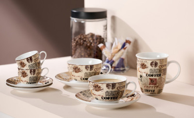 Ritzenhoff & Breker Set expresso CREMA, 4 pièces