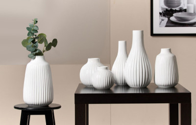 Ritzenhoff & Breker Vase SANREMO, 240 mm, blanc