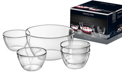 Ritzenhoff & Breker Set de saladiers LISA, 5 pièces