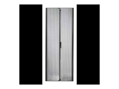 APC : NETSHELTER SX 42U BLACK 750MM WIDE PERFORATED SPLIT DOOR