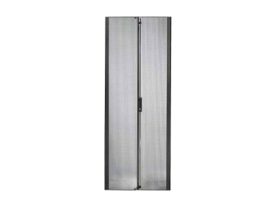 APC : NETSHELTER SX 42U BLACK 750MM WIDE PERFORATED SPLIT DOOR