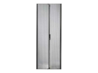 APC : NETSHELTER SX 42U BLACK 750MM WIDE PERFORATED SPLIT DOOR