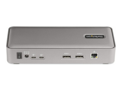 Startech : DUAL-LAPTOP USB-C KVM DOCKING STATION - KVM SWITCH DOCK