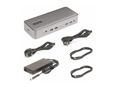 Startech : DUAL-LAPTOP USB-C KVM DOCKING STATION - KVM SWITCH DOCK