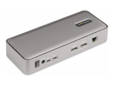 Startech : DUAL-LAPTOP USB-C KVM DOCKING STATION - KVM SWITCH DOCK
