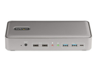 Startech : DUAL-LAPTOP USB-C KVM DOCKING STATION - KVM SWITCH DOCK