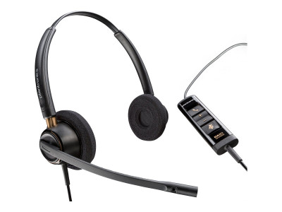 Poly : ENCOREPRO 525 USB BINAURAL USB CALL CENTER HEADSET