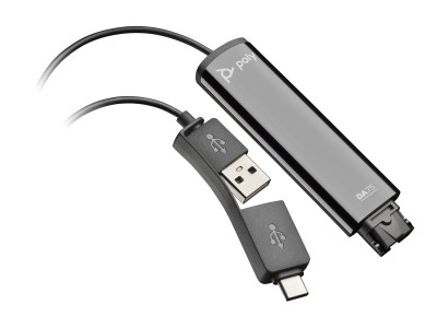 Poly : DA75 USB TO QD SMART DIGITAL HEADSET ADAPTOR