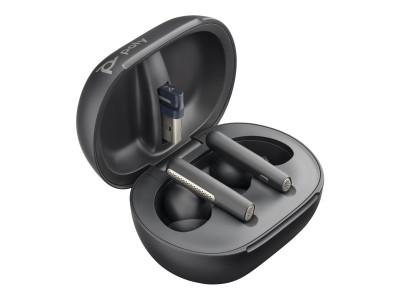 Poly : VOYAGER FREE 60+ UC W/TS CHARGE CASE TEAMS USB-C BLACK WW