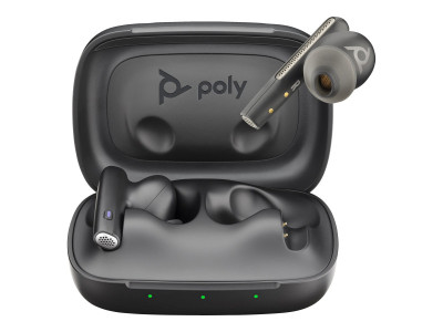 Poly : VOYAGER FREE 60 UC W/CHARGE CASE TEAMS USB-A BLACK WW