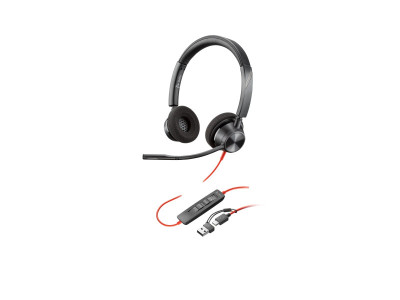 Poly : POLY BW 3320 STEREO USB-C HS +USB-C/A